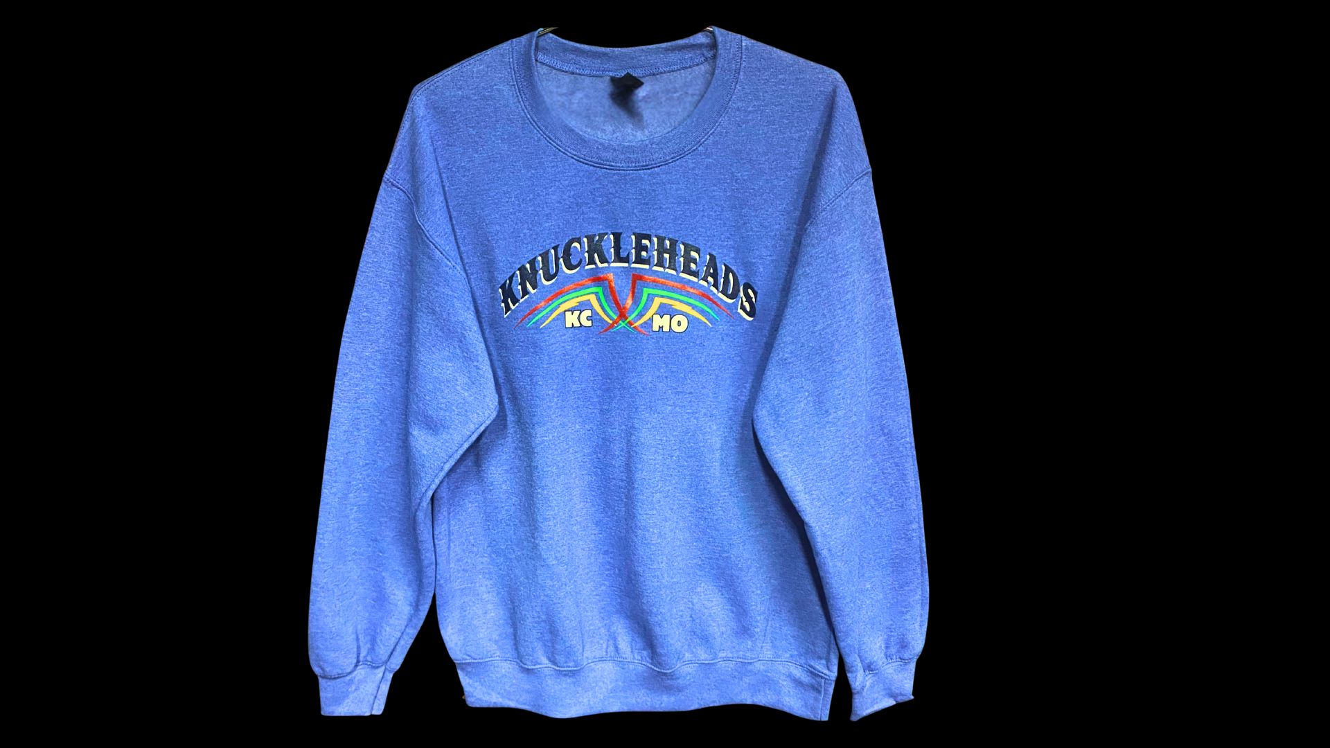 Pinstripe Blue Sweatshirt