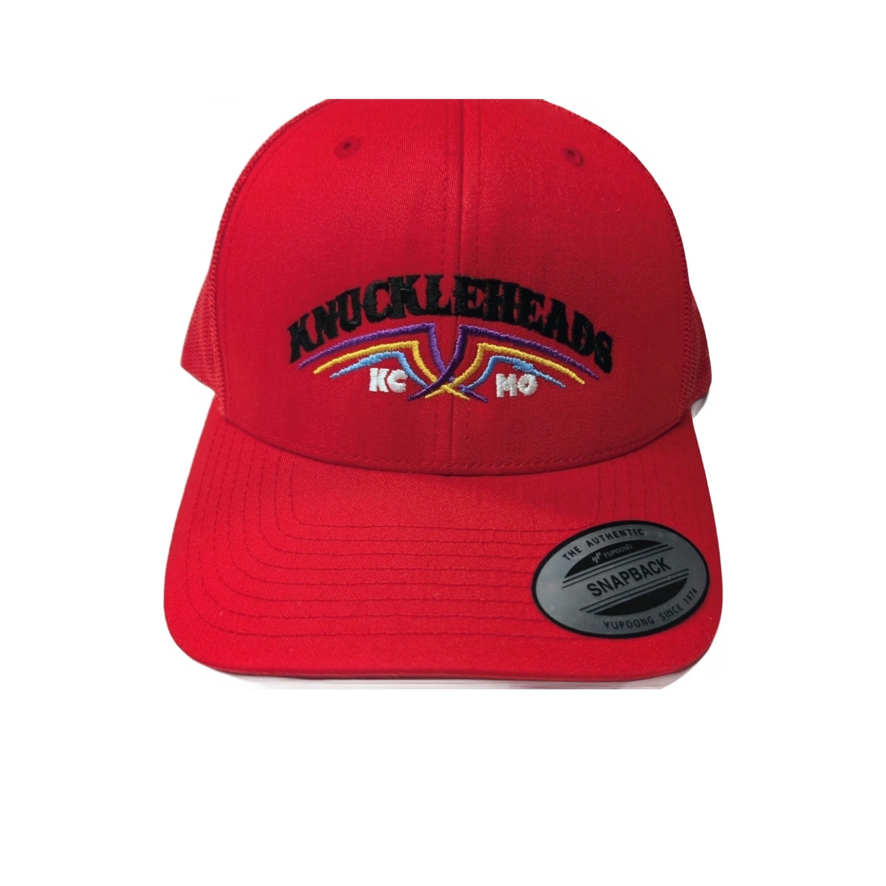 Hat Red Pinstripe
