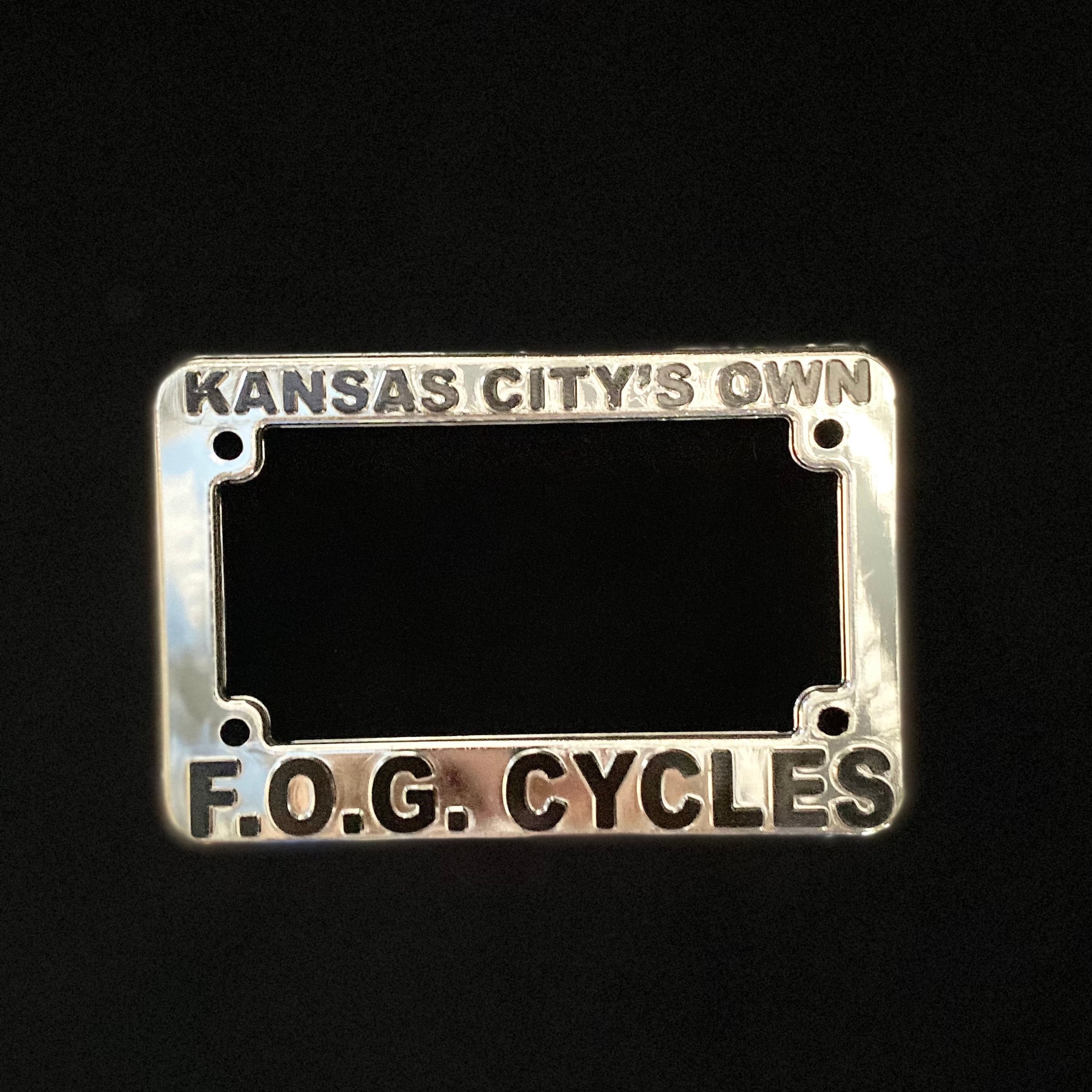 License Plate Frame F.O.G. Cycles